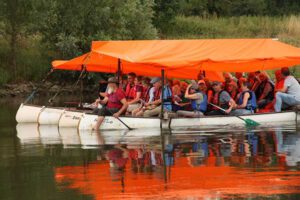 Weser-Floßfahrt mit Musik 2022