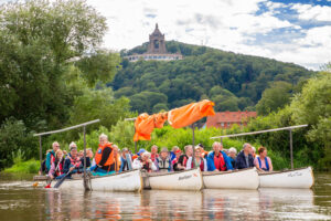 Weser-Floßfahrt mit Musik 2023