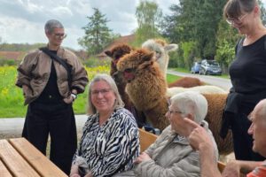 Alpakawanderung am 18.04.2026